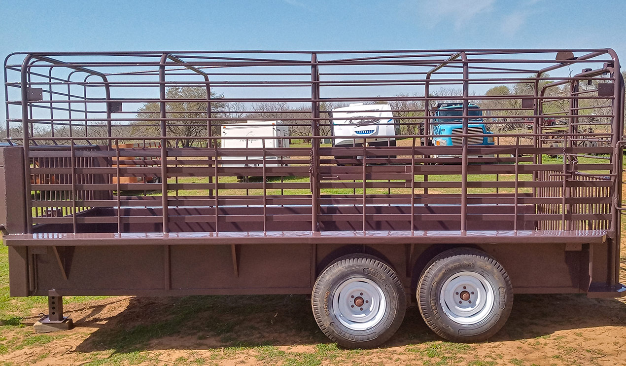 refurbished stock trailer ready for pickup